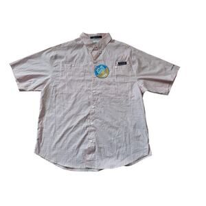 NWT - Columbia PFG Super Tamiami PFG Mens shirt, LG - Breathable & Lightweight!